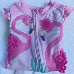 Tommy Bahama flamingo swimsuit